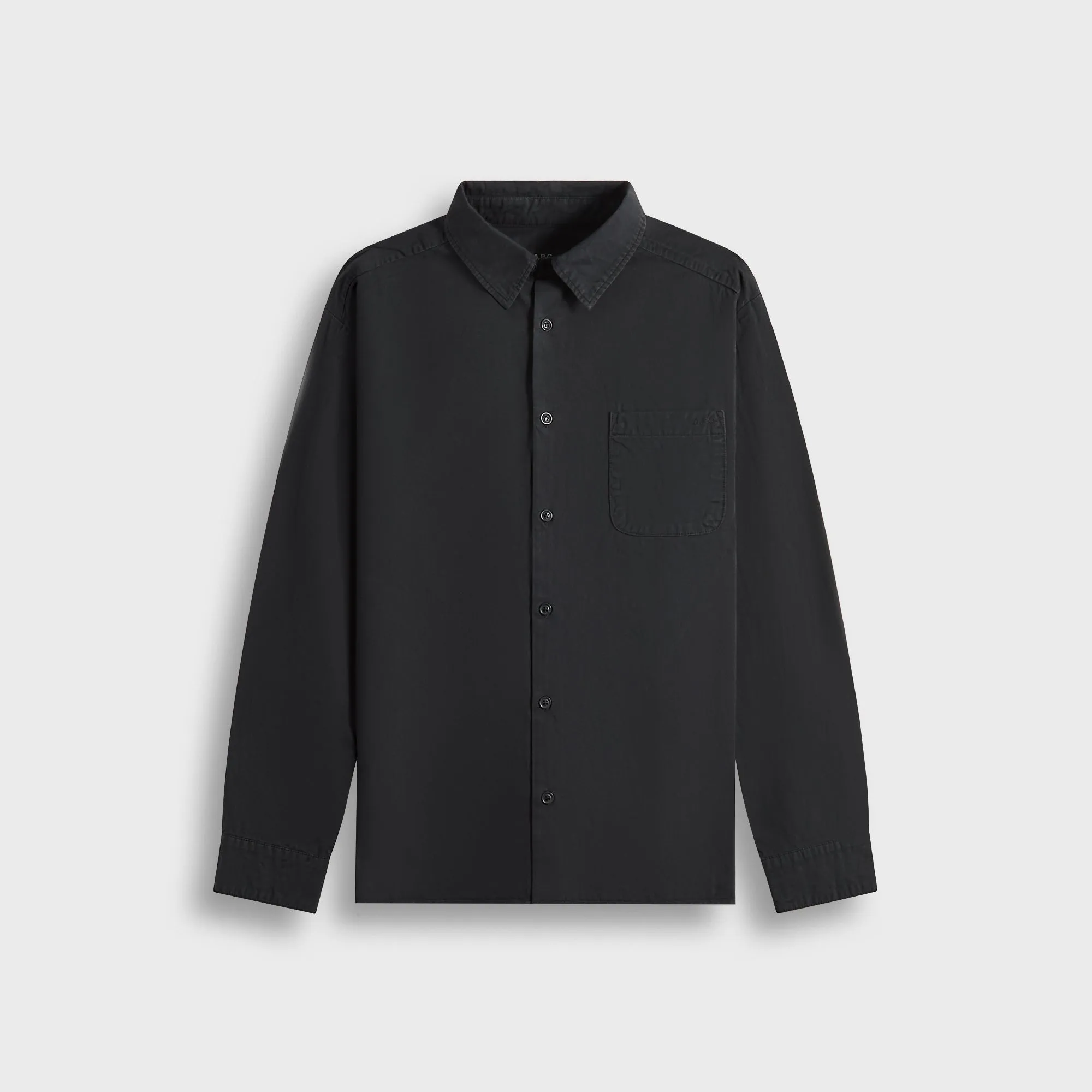 A.P.C. Chemise Malo Logo False - Black All Day Comfort Tech
