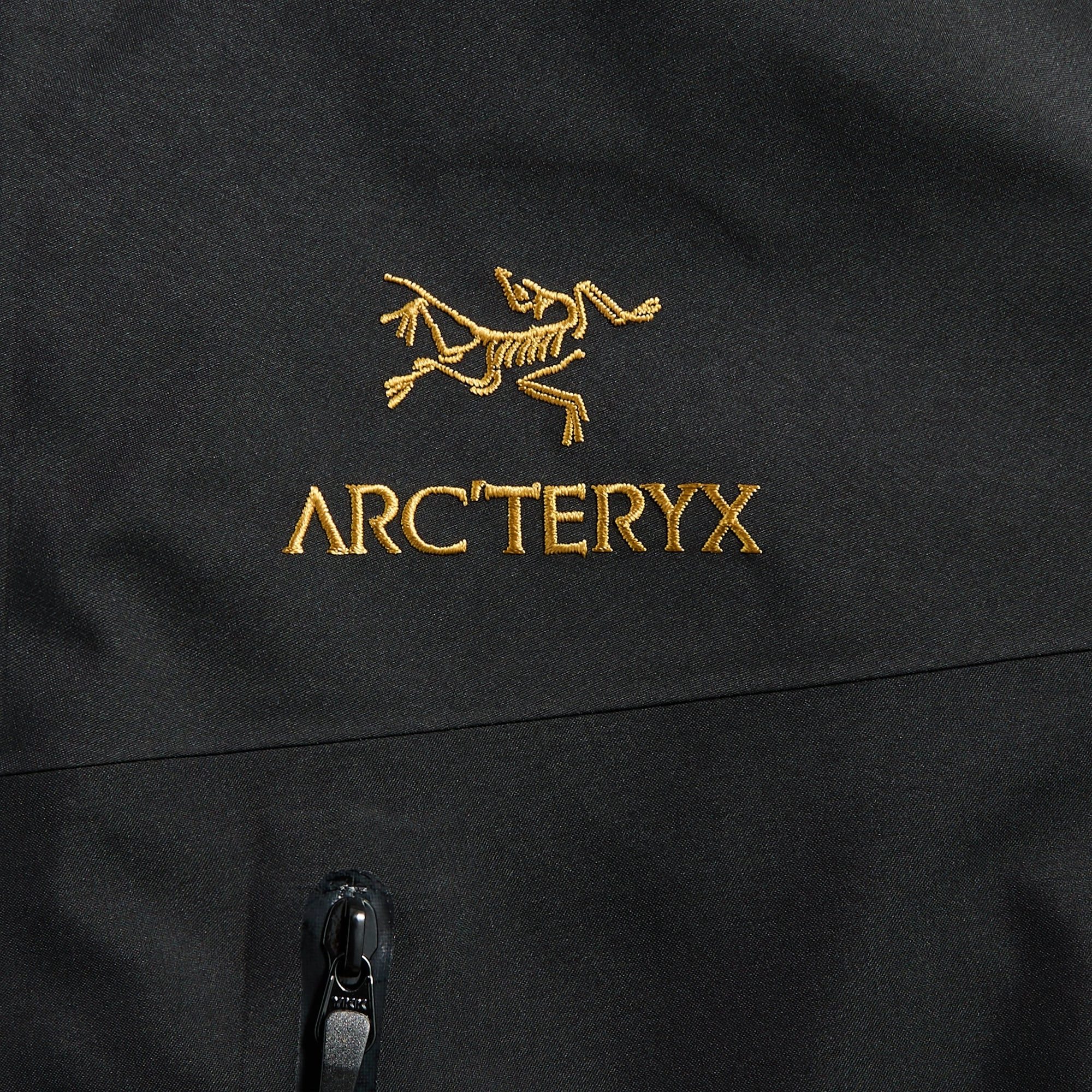Down Filled Arc'teryx Alpha SV Jacket - 24K Black