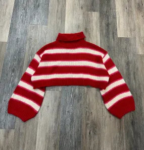 LowMaintenanceMaterial Sweater By Cloud Ten In Striped Pattern, Size: S
