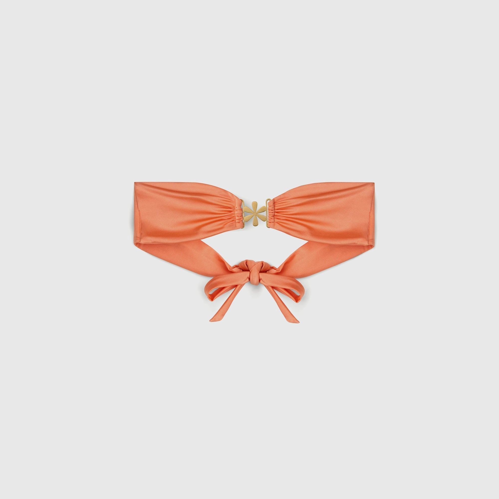Sustainable Choice Moisture Wicking Technology Asta Resort Mia Bikini Top - Tangerine