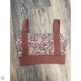 Luxurious Feel MoistureWicking Material Athletic Bra By Cream Yoga In Brown, Size: S