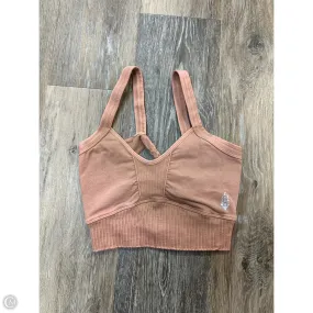 Athletic Bra By Free People In Pink, Size: Xs Quick Dry Technology PolyesterBlend