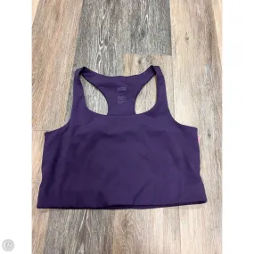 Antimicrobial Treatment Athletic Bra By Girlfriend Collective In Purple, Size: Xl