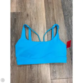 Casual dress Athletic Bra By Heynuts In Blue, Size: M