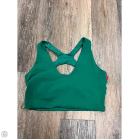 Versatile use AdjustableHem Athletic Bra By Lululemon In Green, Size: L