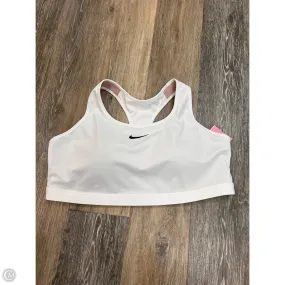 Soft Touch Blend Athletic Bra By Nike Apparel In White, Size: 2x