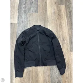 VentedBack EcoFriendlyTexture Athletic Jacket By Lululemon In Black, Size: 6