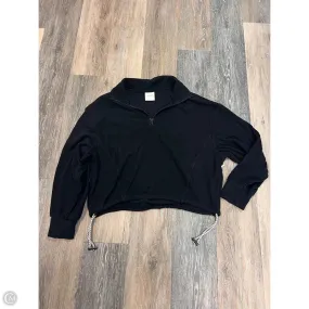 Athletic Sweatshirt Collar By Varley In Black, Size: M Comfy Fit