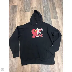 PlushLining Wrinkle Resistant Textile Athletic Sweatshirt Hoodie By Blue 84 In Black, Size: Xl (unisex)
