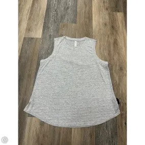 CompressionSupportWeave Athletic Tank Top By Athleta In Green, Size: 1x