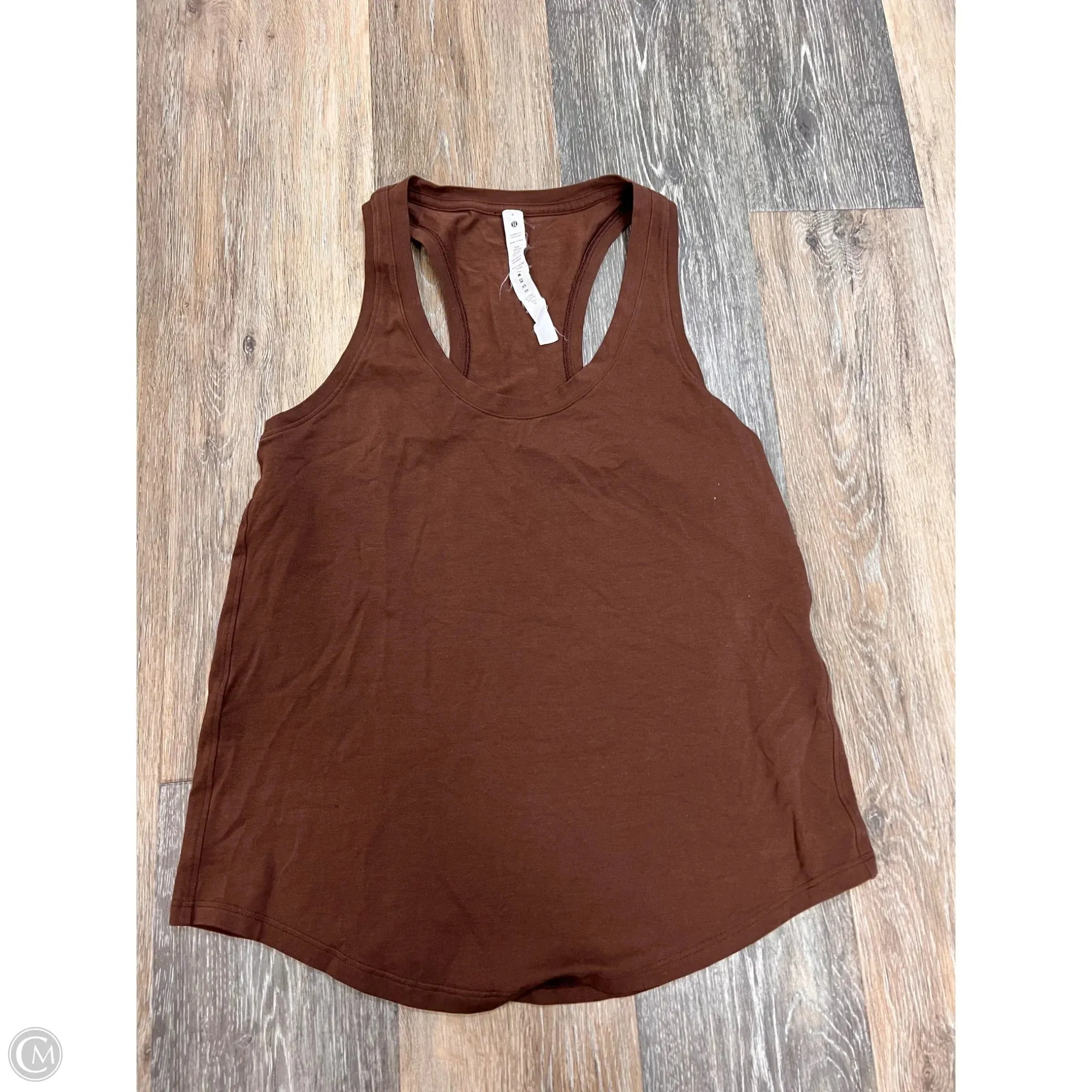 Athletic Tank Top By Lululemon In Black, Size: S BambooBlend