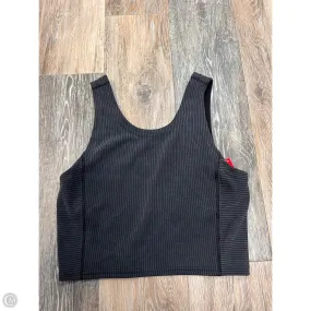 Athletic Tank Top By Lululemon In Grey, Size: 4 NonScratchSurface