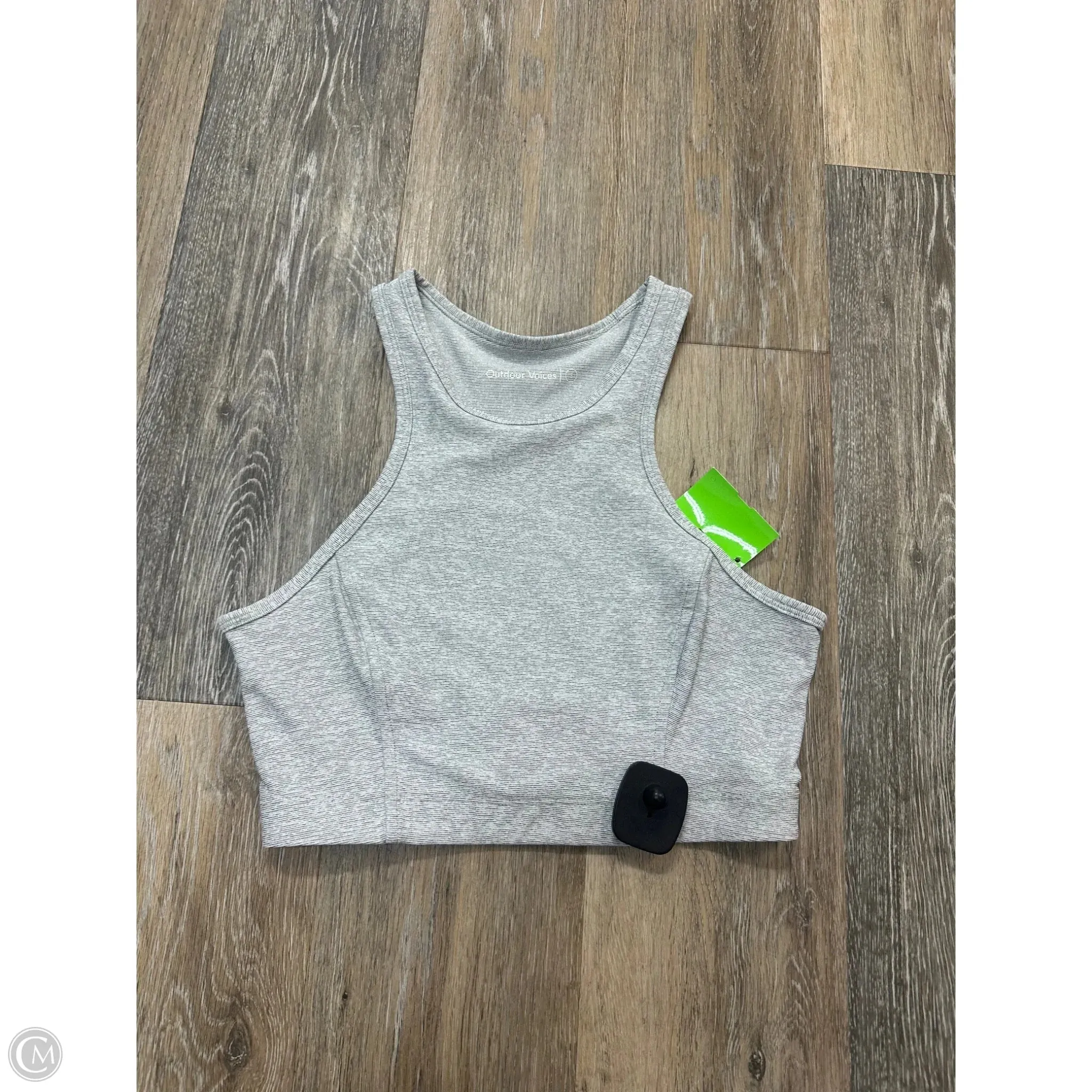 Athletic Tank Top By Outdoor Voices In Grey, Size: S Versatile Layering BrushedInnerSurface