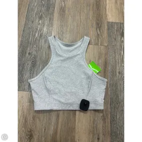 Athletic Tank Top By Outdoor Voices In Grey, Size: S Versatile Layering BrushedInnerSurface