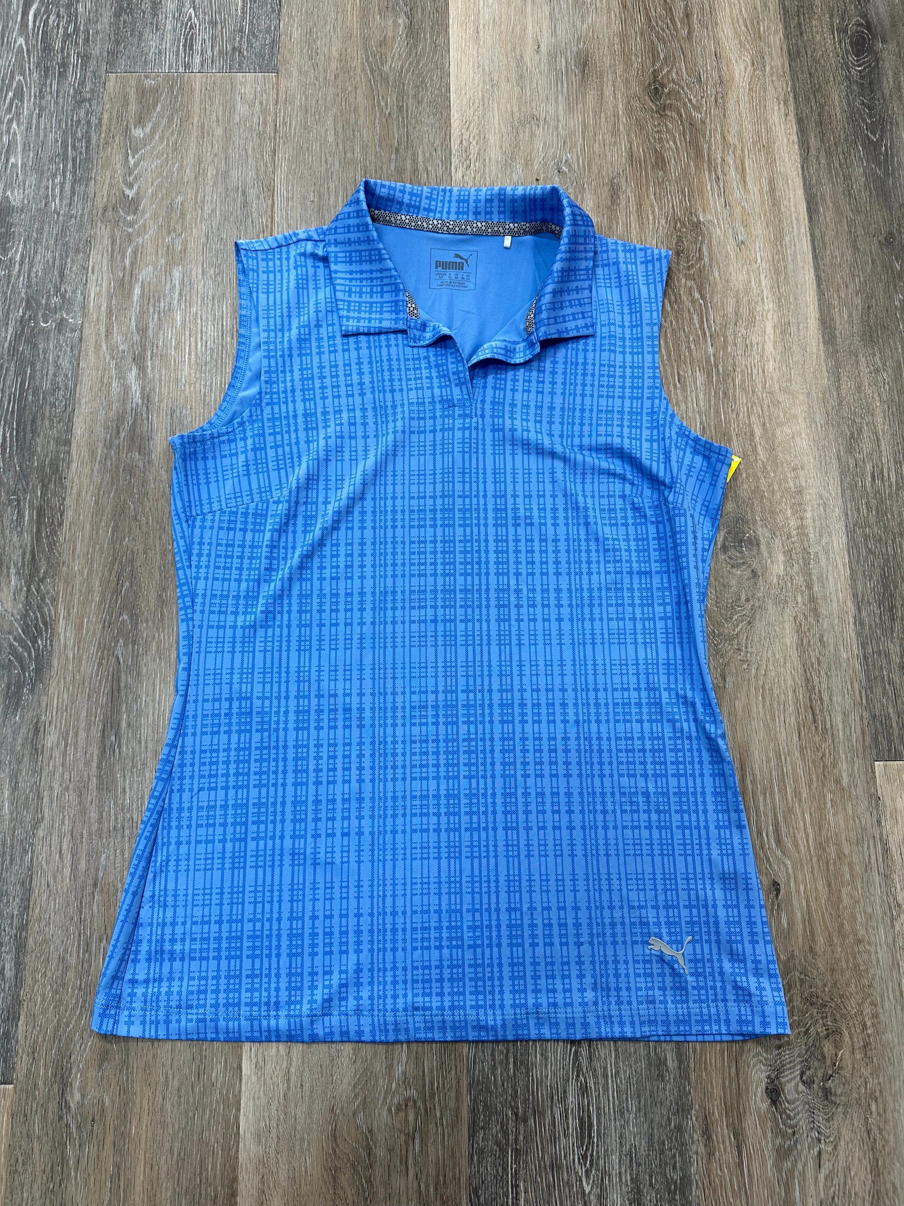 Regular Fit Athletic Tank Top By Puma In Blue, Size: S