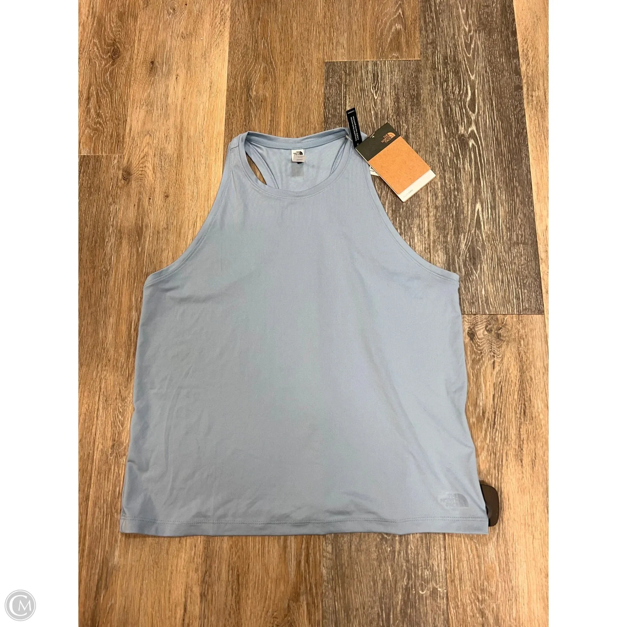 Durable Construction Relaxed Hoodie Athletic Tank Top By The North Face In Blue, Size: M