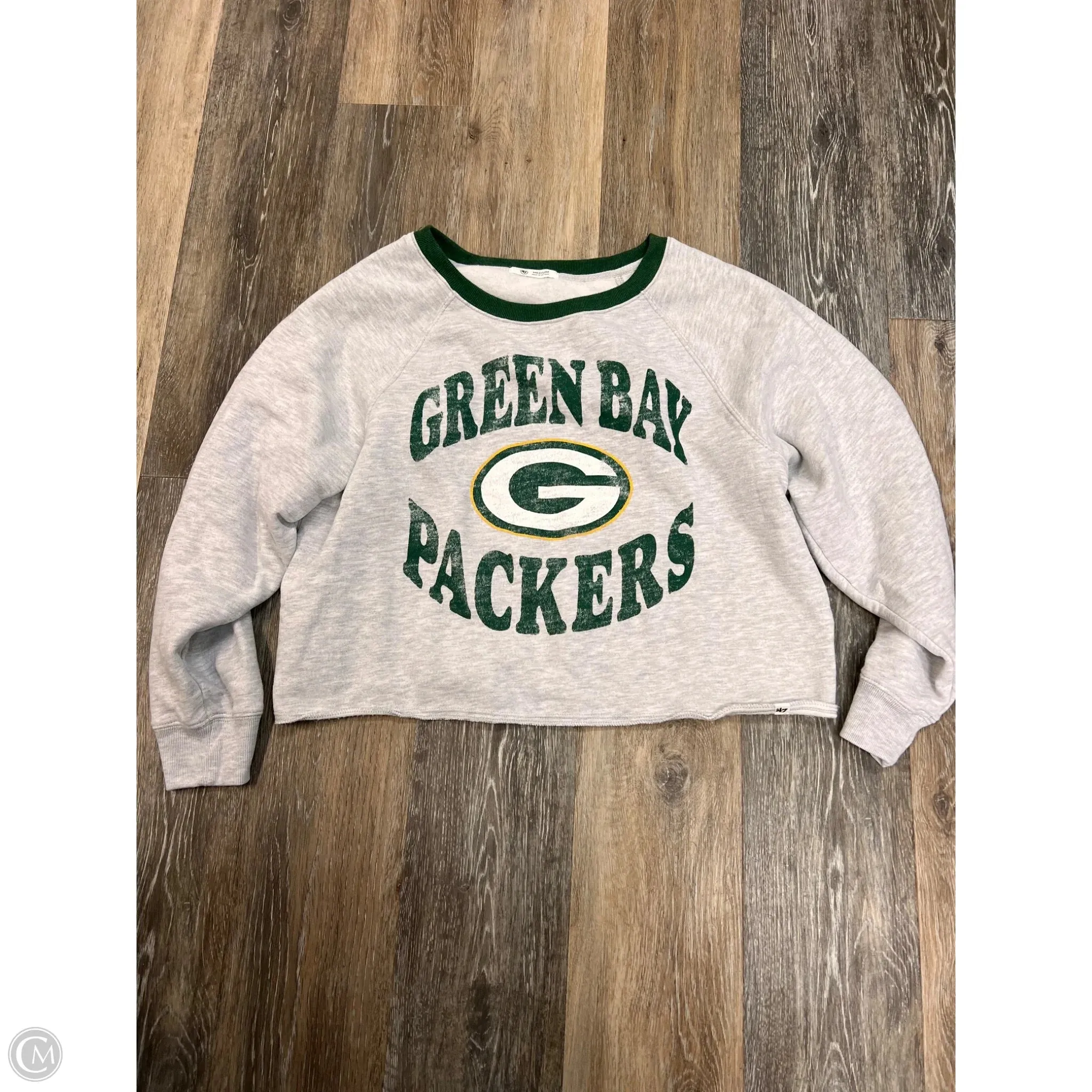 PlushLining EcoDyeProcess Athletic Top Long Sleeve Crewneck By ??47 In Grey, Size: M