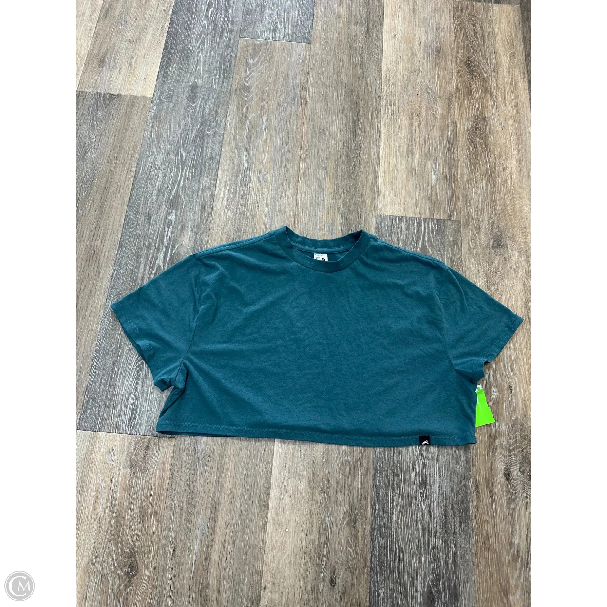 Athletic Top Short Sleeve By Alphalete In Blue, Size: M HighStretch LightReflective