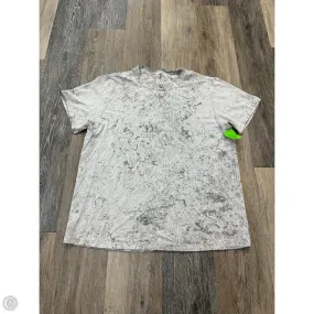 Sustainable Manufacturing AthleticInspired Athletic Top Short Sleeve By Lululemon In Tie Dye Print, Size: 4