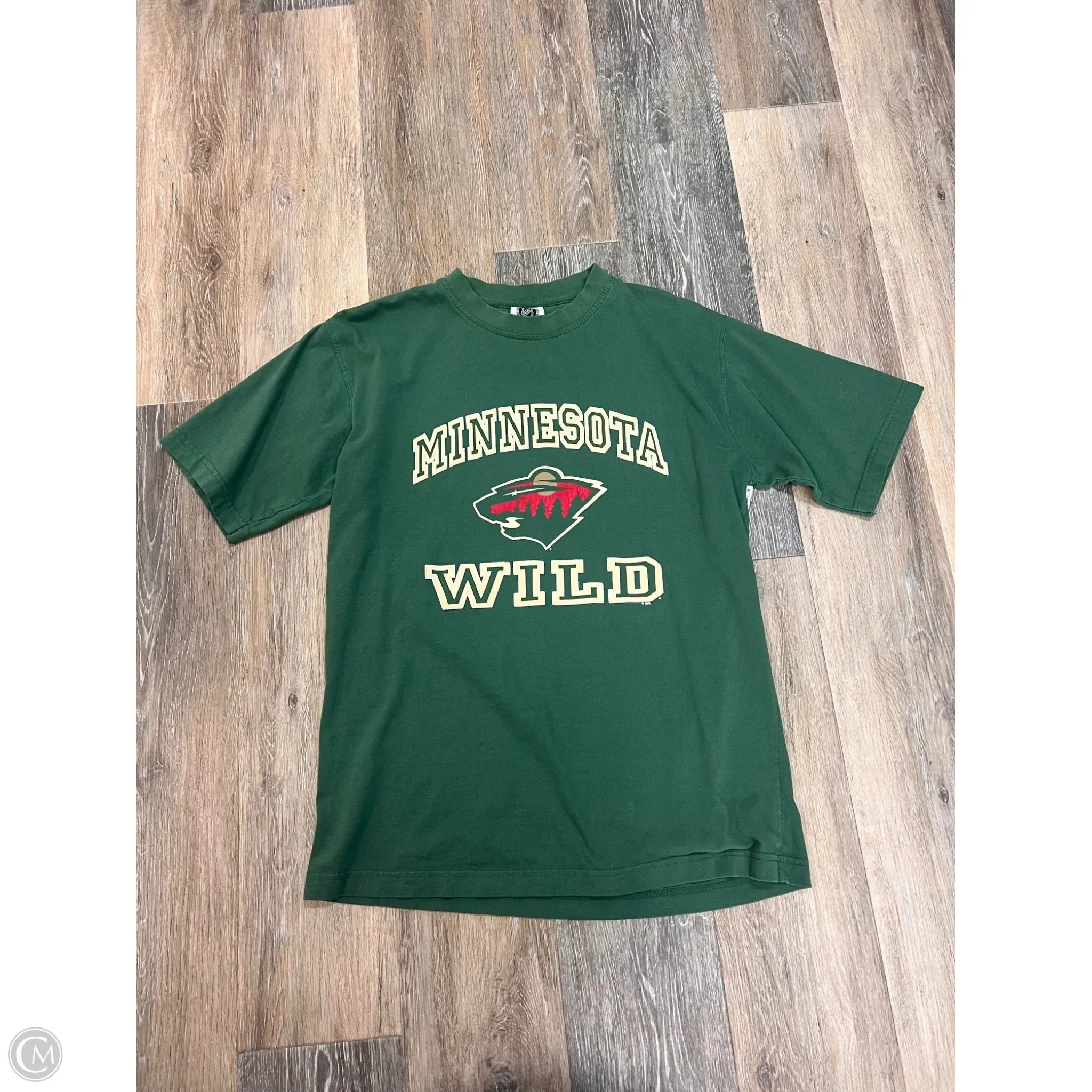 Summer Dress Reinforced Neckline Athletic Top Short Sleeve By Nhl In Green, Size: M