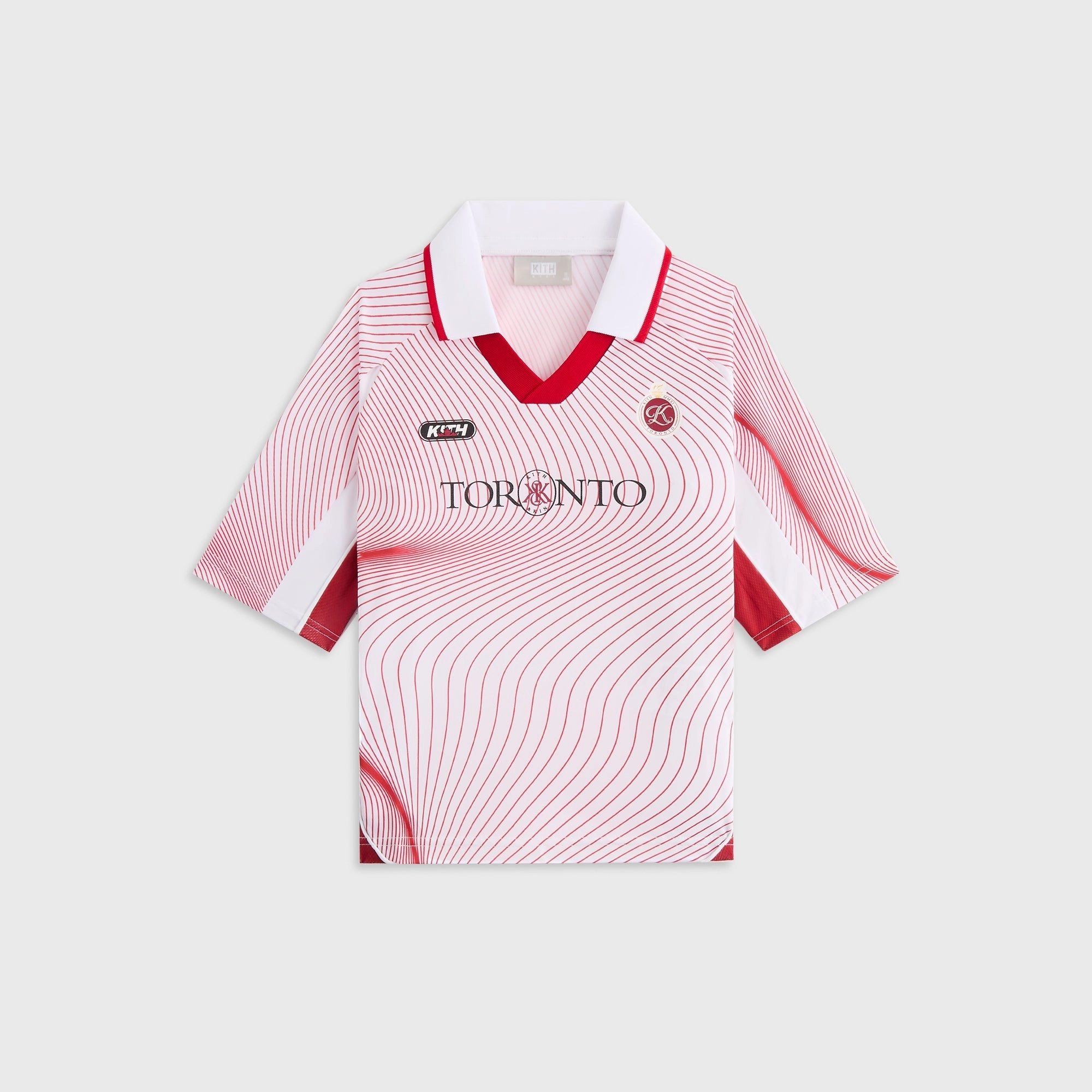 Kith Kids Toronto Soccer Top - Amaryllis Multi Directional Breathability Cooling Core Technology