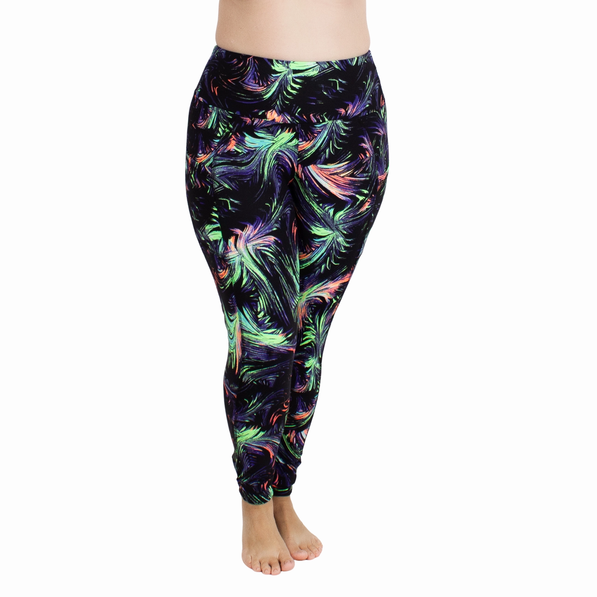 NonIrritating Seam Construction Athletic Legging with Pockets 30"