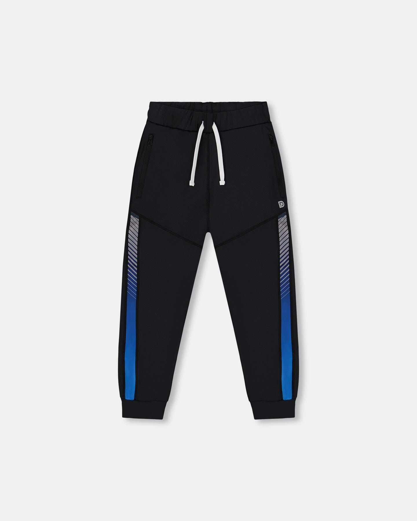Athletic Pants Blue And Black Timeless Design