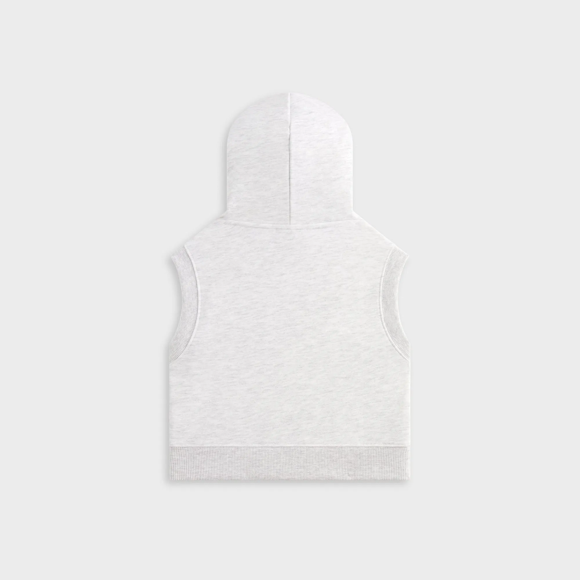 product running suitable speed Classic Fit Kith Kids Pathways Sleeveless Hoodie - Light Heather Grey