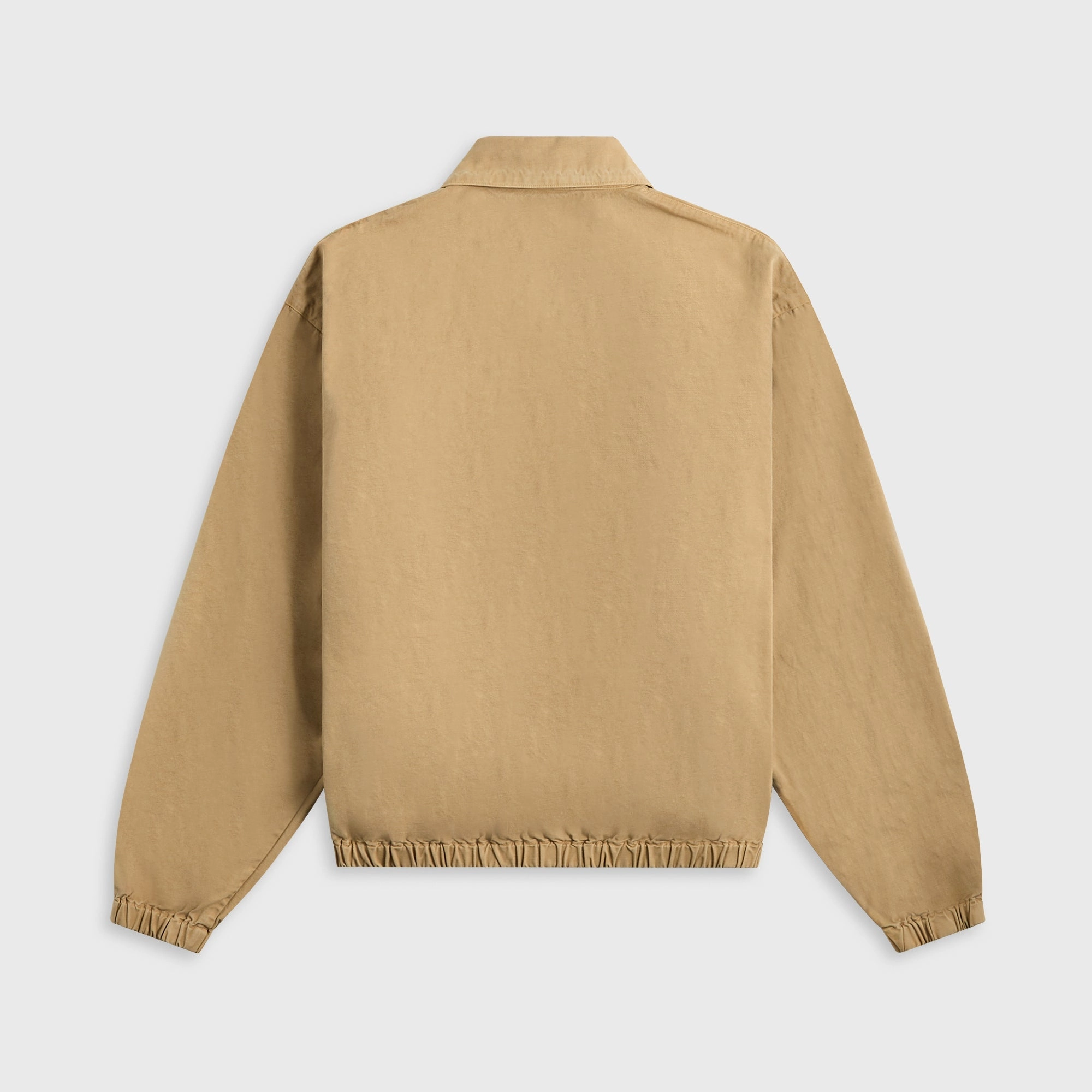 Cool Season MultiPocket Layout Auralee Product Dyed Finx Garbadine Swing Top - Dyed Beige