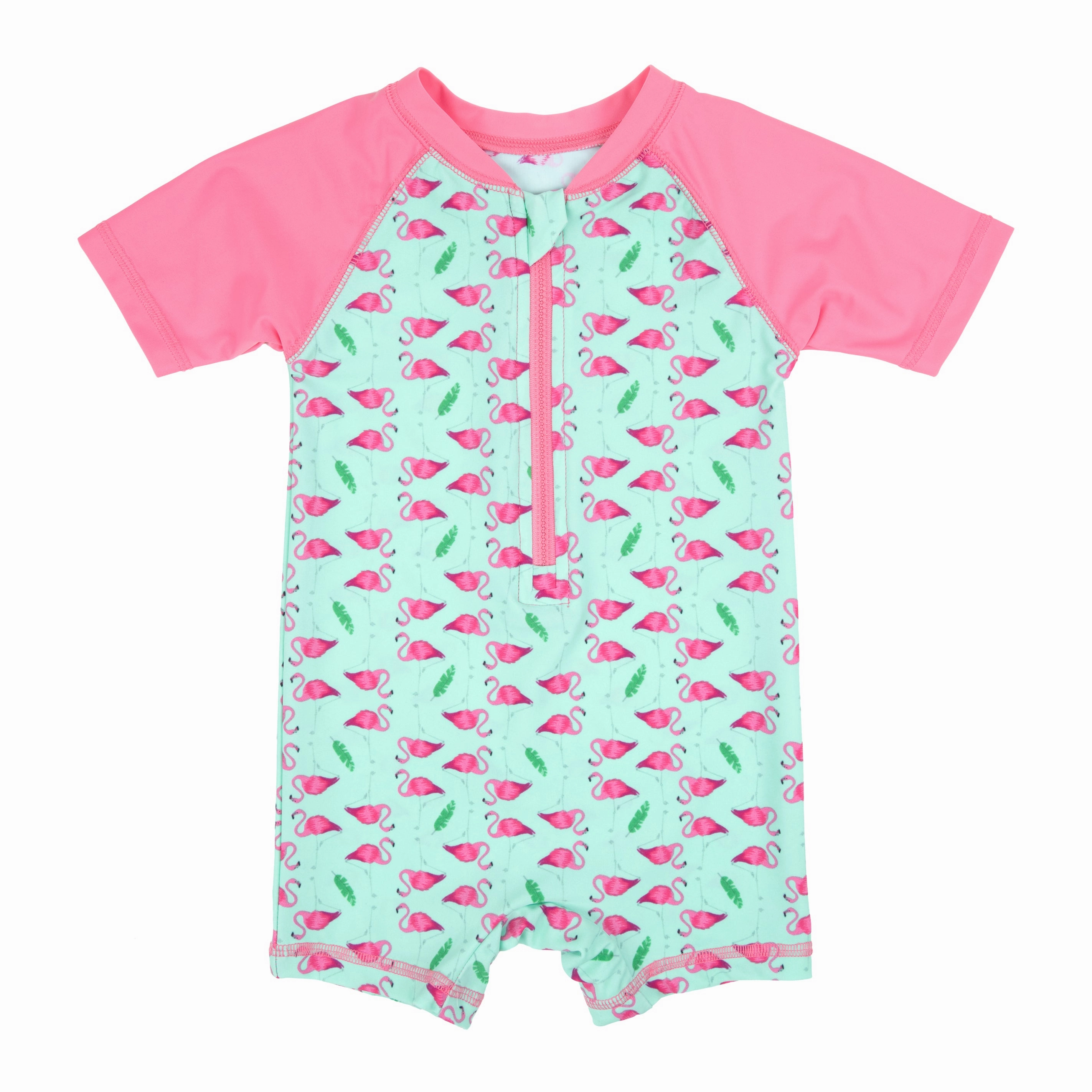 E-Commerce Wrinkle Free Fabric Baby One Piece Rashguard