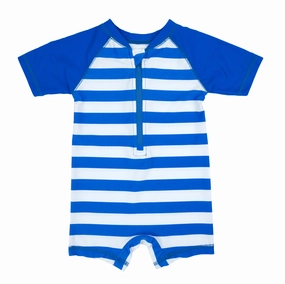 Sporty-Chic Baby One Piece Rashguard