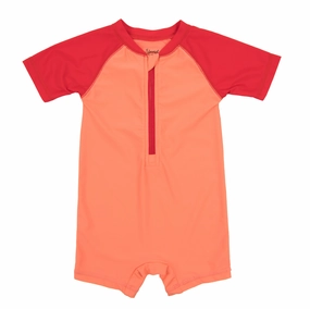 Silicone Grippers Fashion Statement Baby One Piece Rashguard
