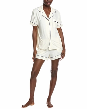 NoSlip Grip Badgley Mischka 2pc Yummy Shirt & Short Set