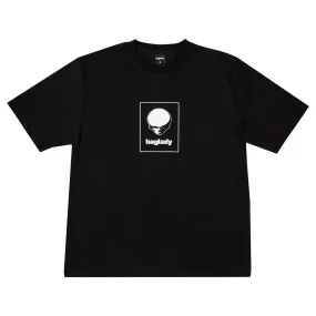 Eco Friendly Fabric Baglady Alien Logo T-Shirt - Black