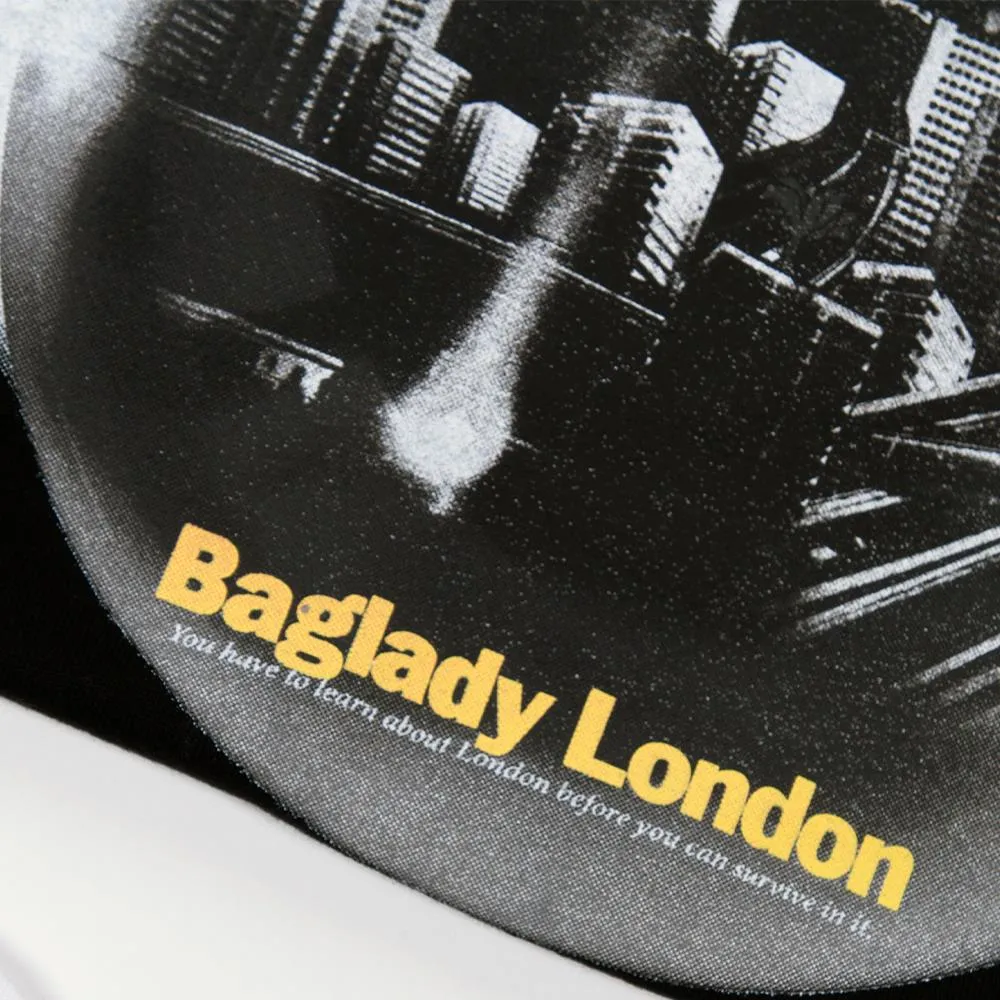 Sporty Top Baglady Survive London T-shirt - Black