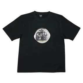 Basic Layer Simple Yet Elegant Baglady Survive London T-shirt - Black