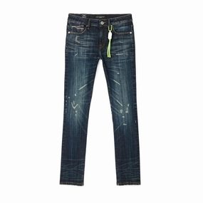Cult's Punk Super Skinny Jeans in Enzo Trend Setter Smart Casual Classic Wear Shopping Day High Quality Weekend Style