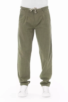 Baldinini Trend Cotton Men Chino Men's Trousers Stretch Classic Gym Ready