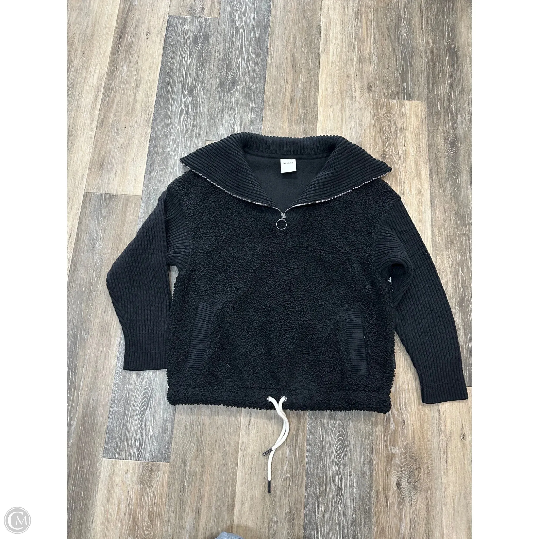 Athletic Fleece By Varley In Black, Size: S LatticeKnit
