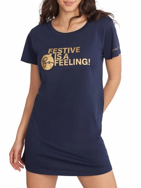 Bare Women's The Cotton Jersey Sleep Shirt Zero Irritation Finish