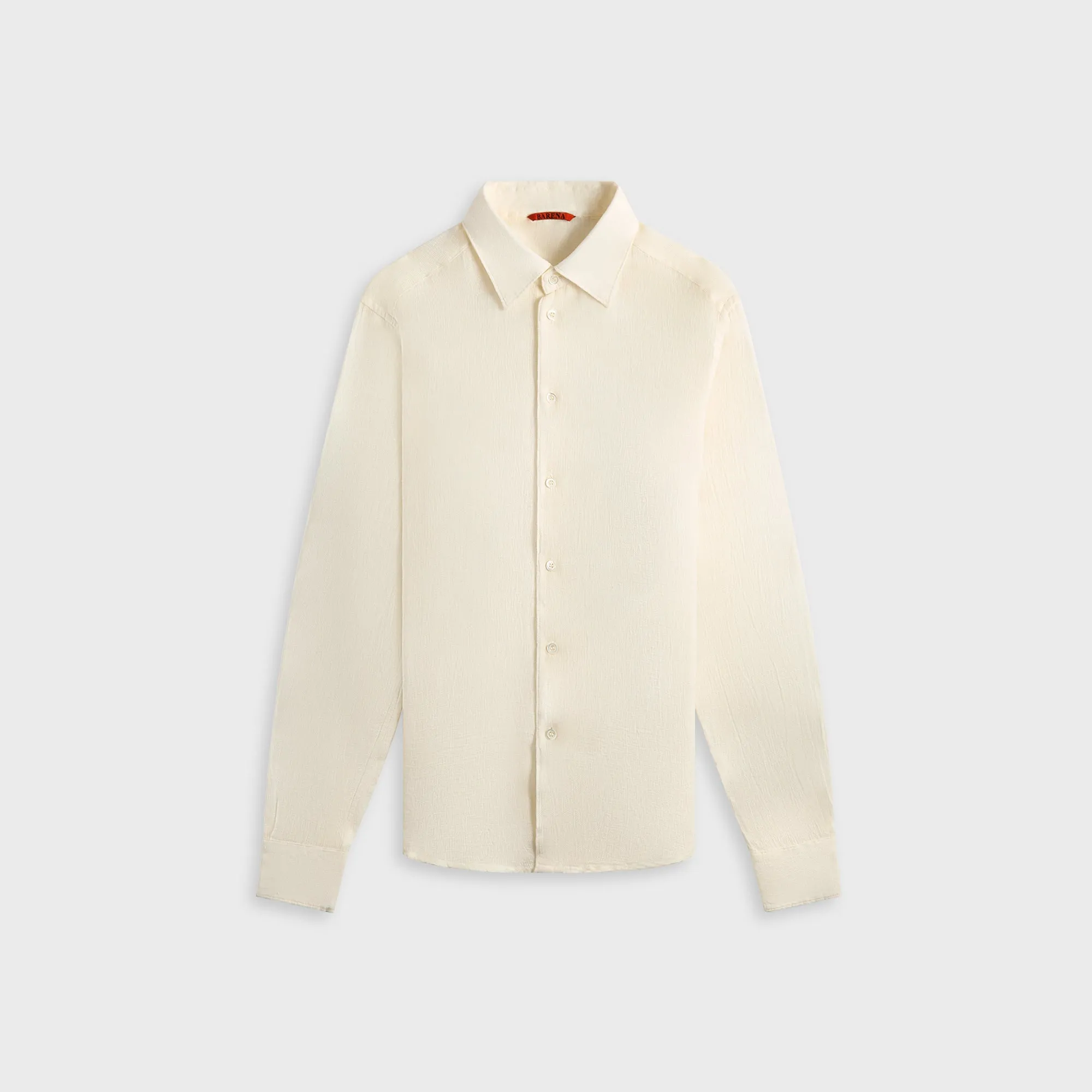 Moisture Management Tech Spring Collection Barena Camicia Maridola Avorio - White