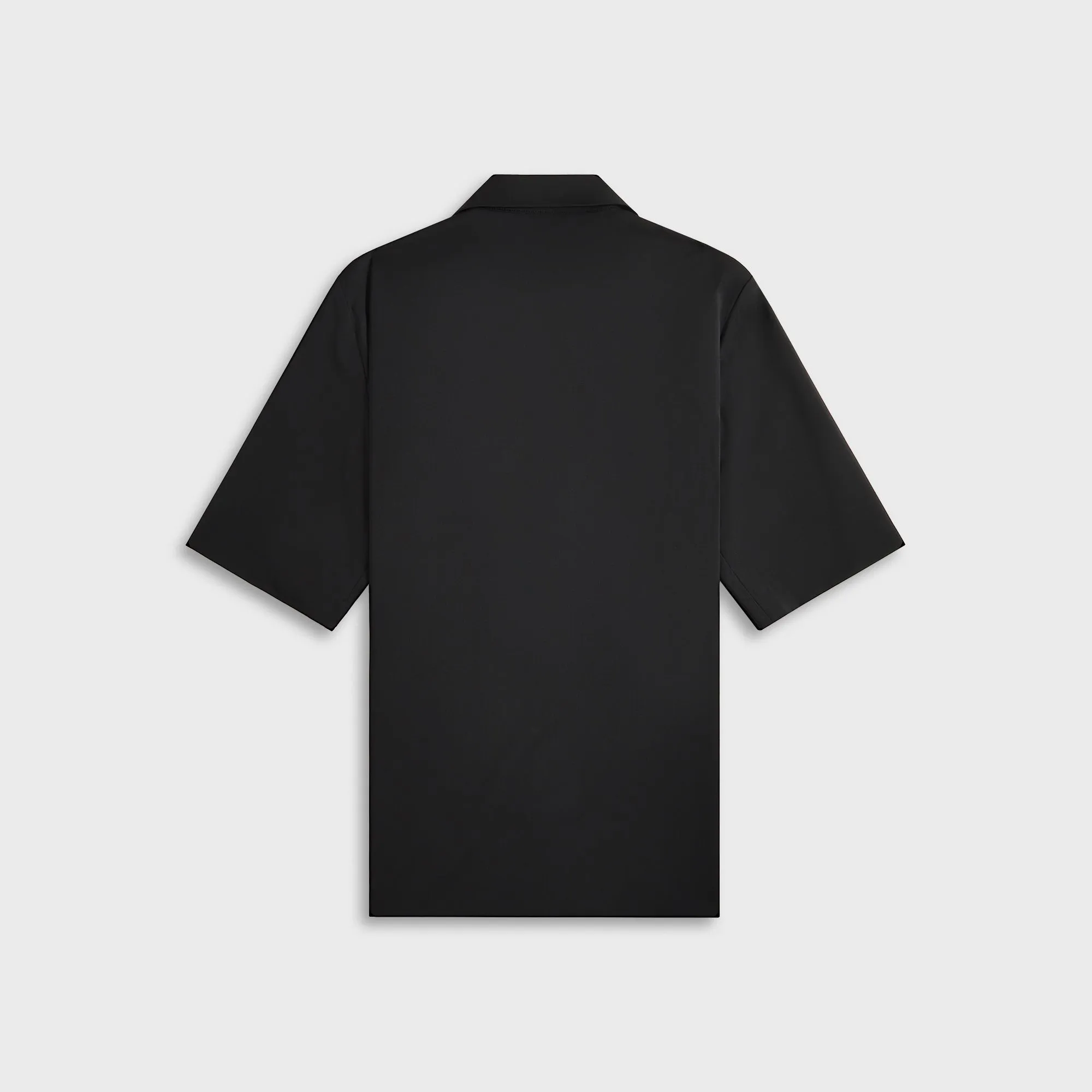 Moisture Management Tech Barena Overshirt Atila Tropical Piombo - Black