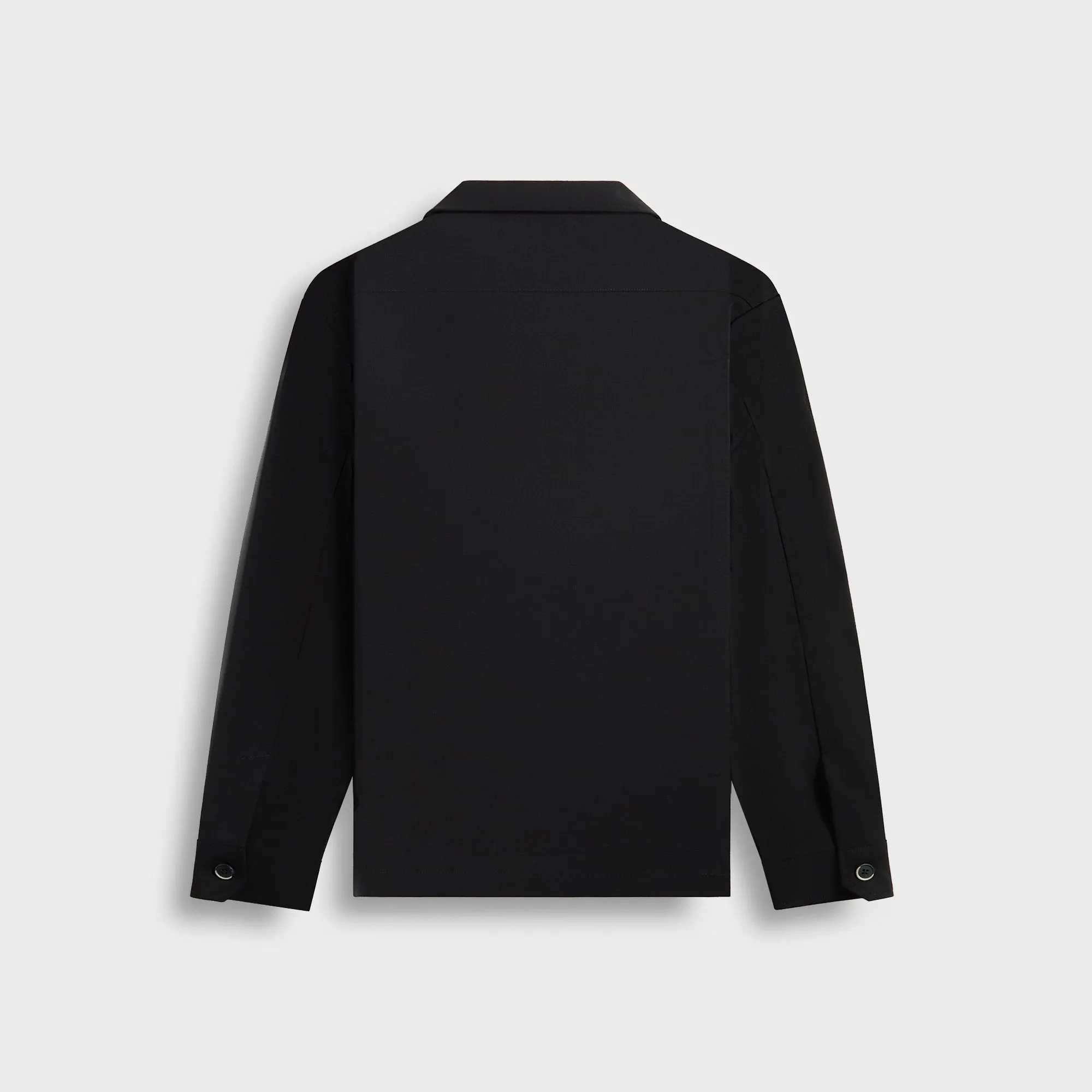 Midweight Textile Barena Overshirt Capitan Crielo - Nero