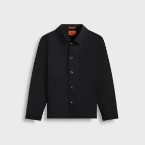 Barena Overshirt Capitan Crielo - Nero Summer Camp ethical fashion