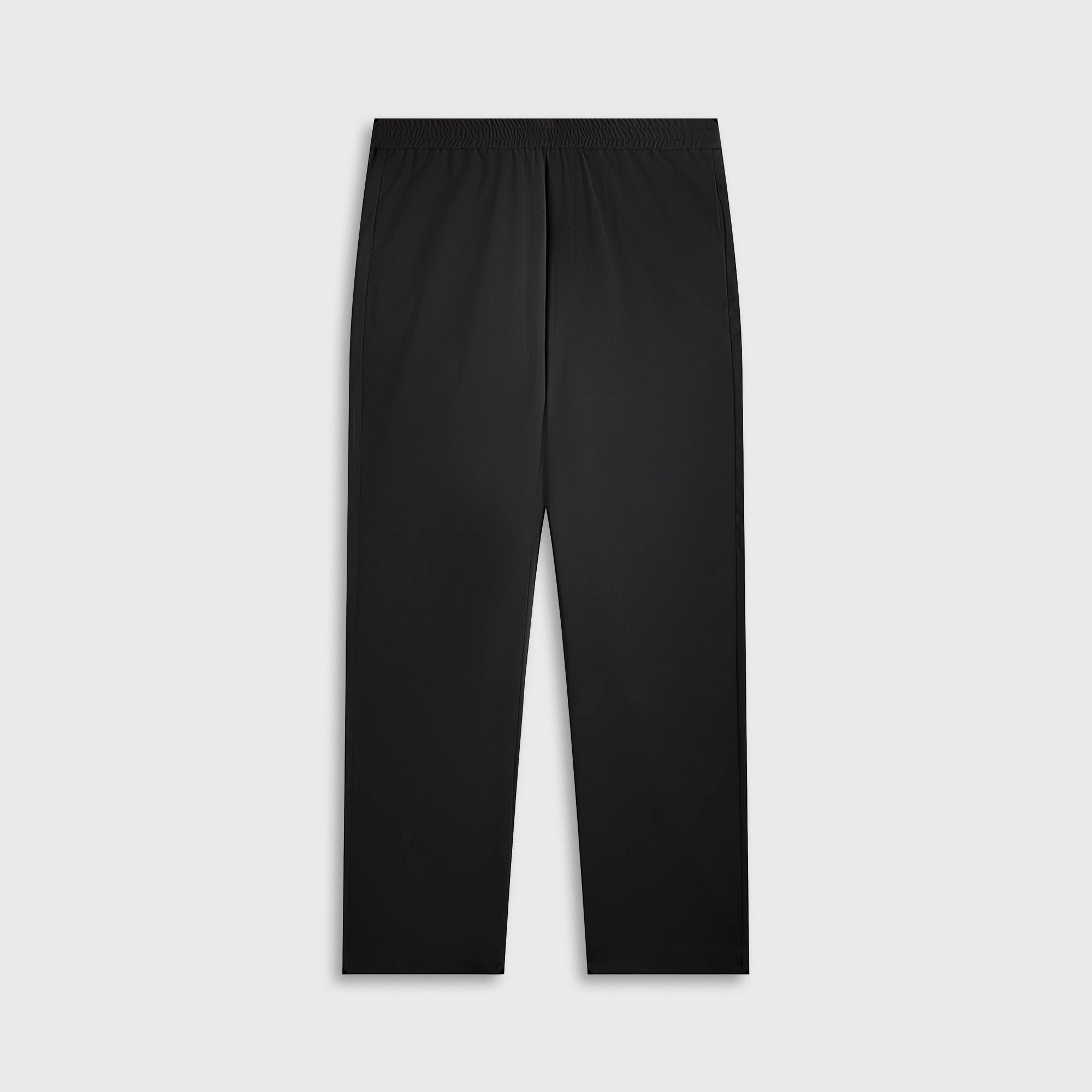 Structured fabric Barena Pantalone Riobarbo Tropoical Piombo - Black