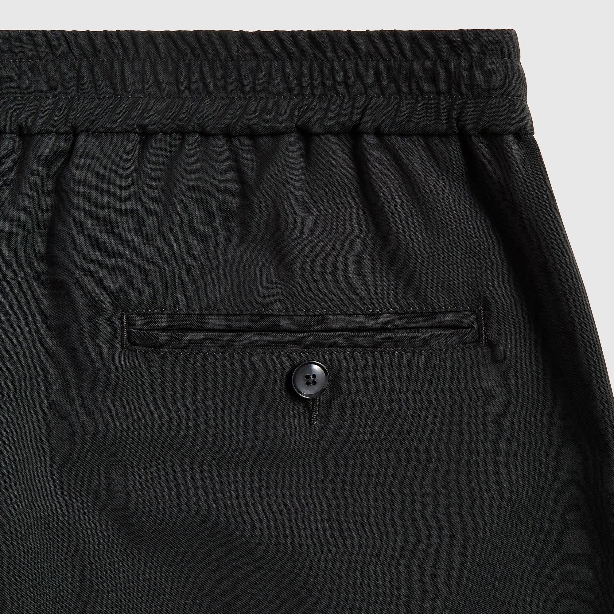 Barena Pantalone Riobarbo Tropoical Piombo - Black Light Fabric ReinforcedStitching