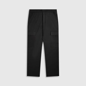 Erasable Logo Patch Elastic Cuff Barena Pantalone Tagio Tropical Piombo - Black