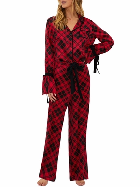 Thermal regulation Beach Riot Women's Lee Anne Brooke Woven Pajama Set