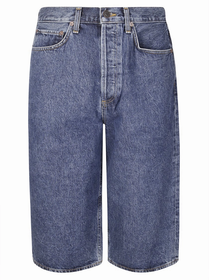 Beesley Shorts In Creased Indigo Base Layer