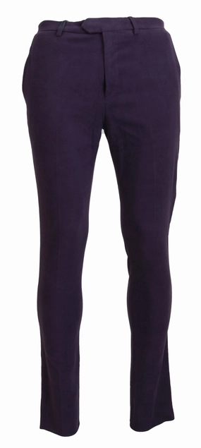 BENCIVENGA Elegant  Cotton Men's Trousers Professional Wear Premium Winter Warmth Smooth Shape